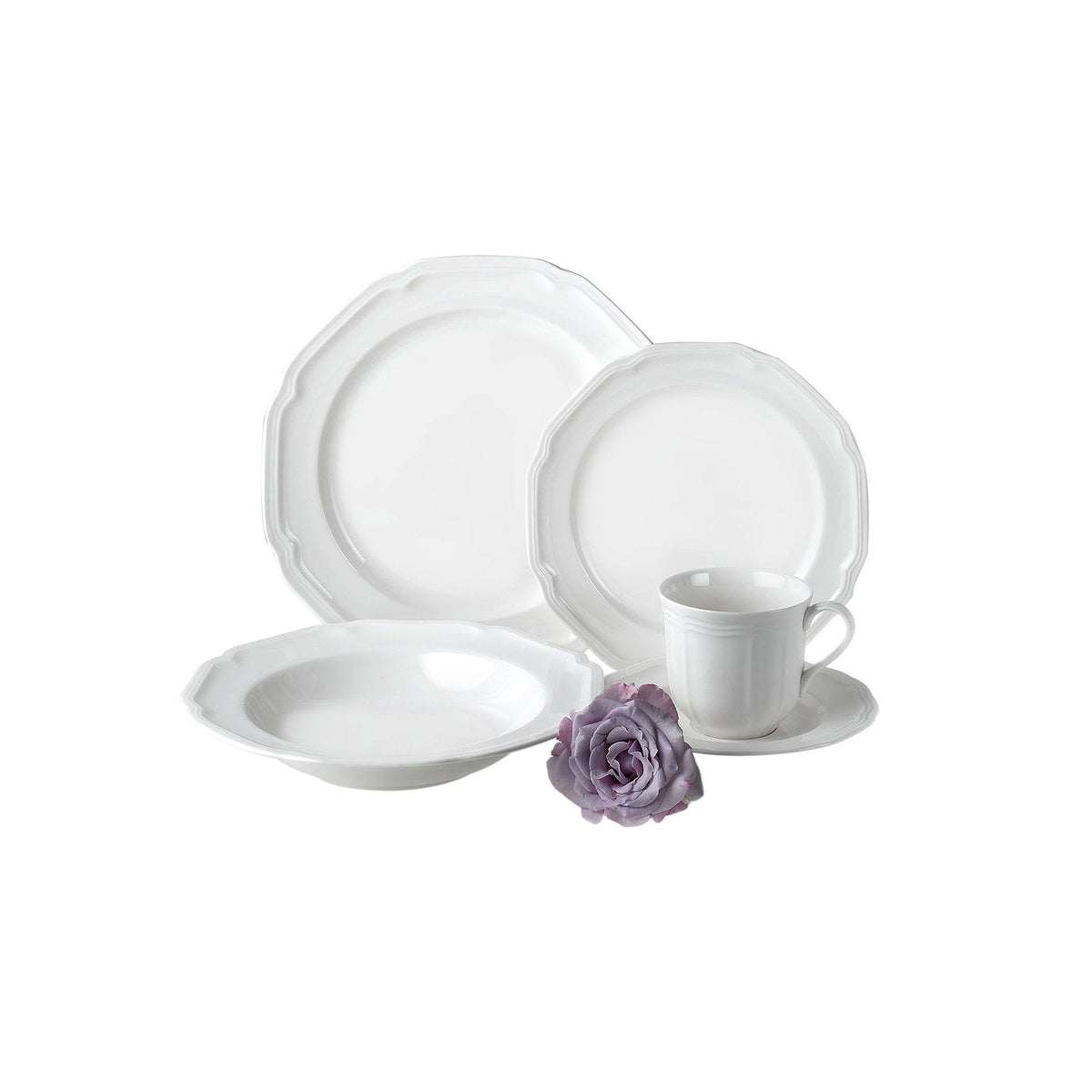 Antique White 5 Piece Place Setting B601