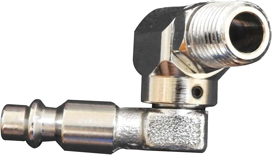 All Steel Pneumatic Swivel Fitting, 360 Degrees, 4 pieces package N735