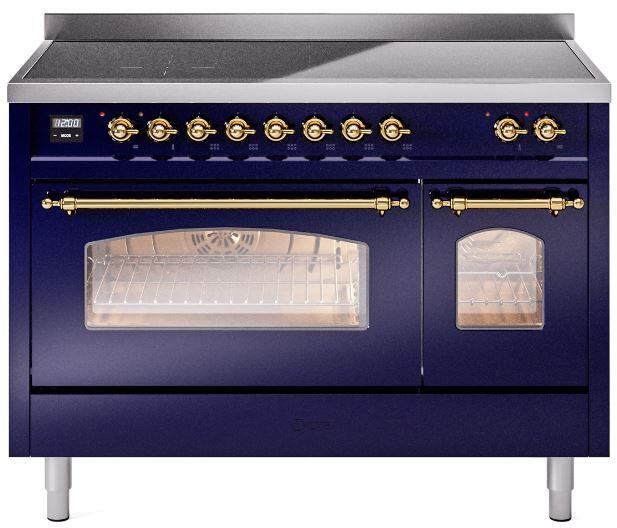 Blue Induction Range with Electric Oven T885