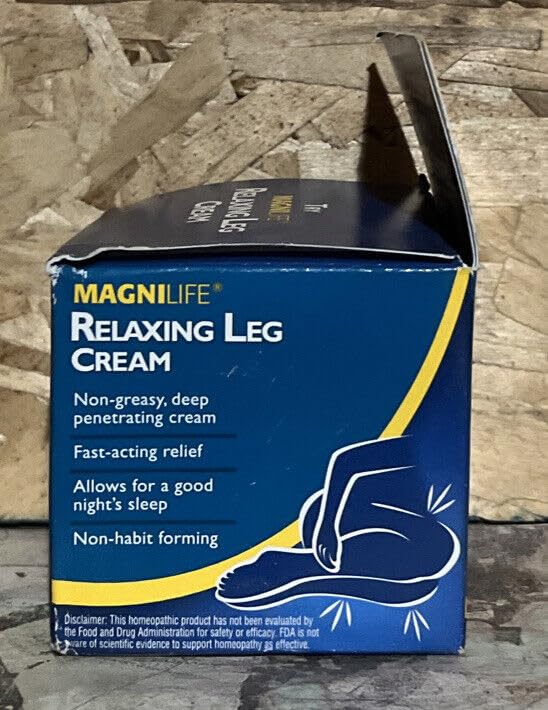 2 Packs of 4oz Leg Cream with Lavender and Magnesium O4439