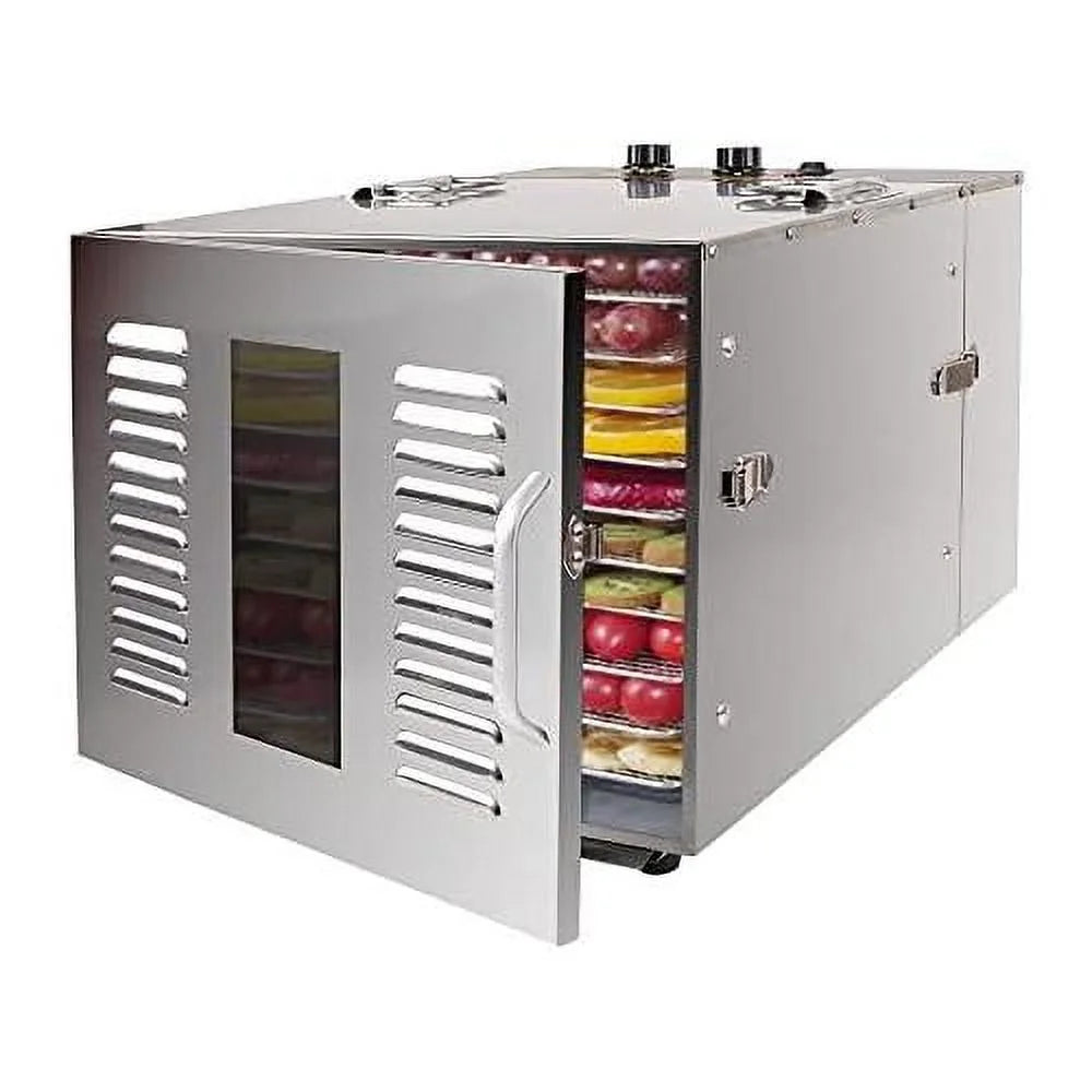 10 Trays Digital Stainless Steel Food Dehydrator S765385