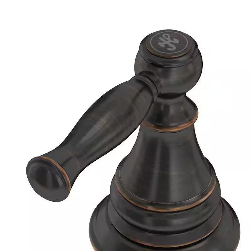 8 in. Widespread Double-Handle High-Arc Bathroom Faucet in Bronze B323
