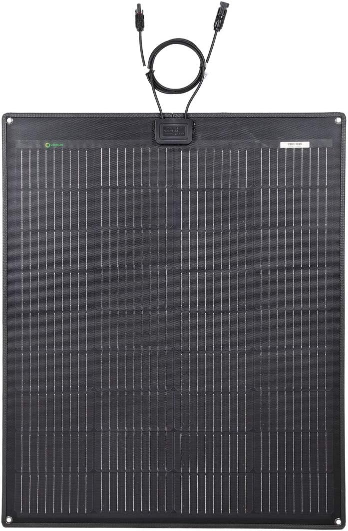 20W 12V Black Flexible Solar Panel W4163