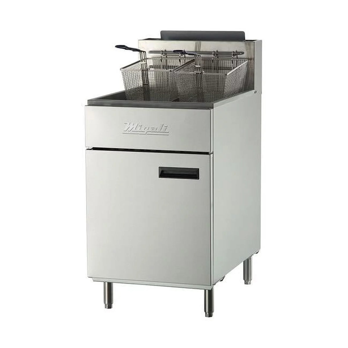 75 lbs Natural Gas Fryer Stainless Steel U691007