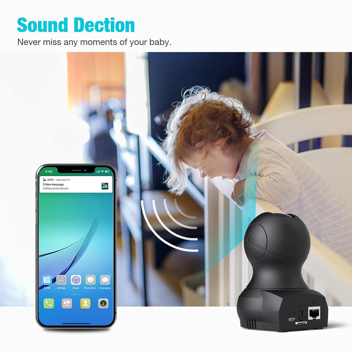 2K Indoor Camera with 2-Way Audio P506467