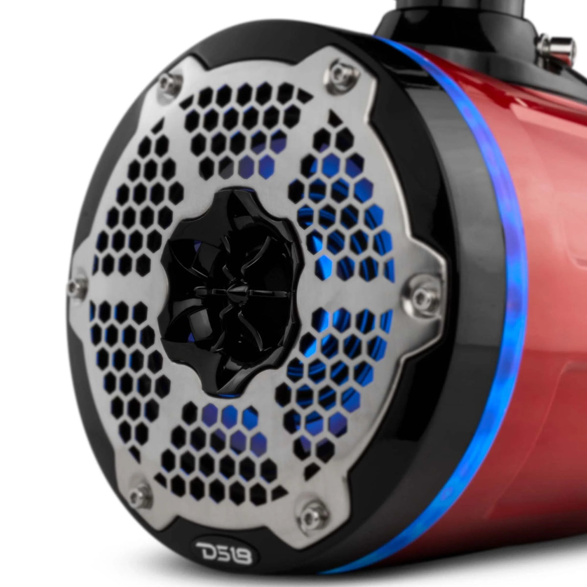 6.5" Neodymium Marine Towers with Passive Radiator, 1" Driver & RGB LED Light, 450 Watts (Pair) P557168