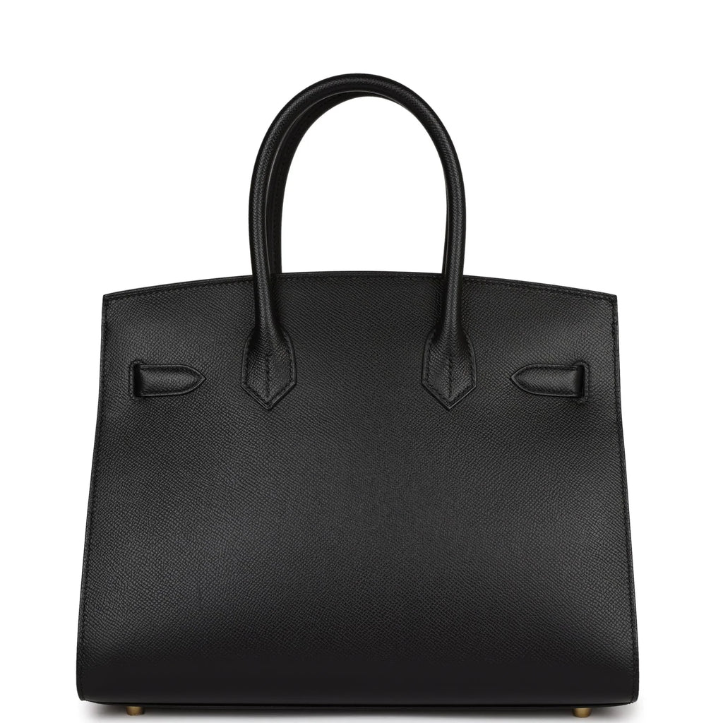 Black Leather Handbag L71299