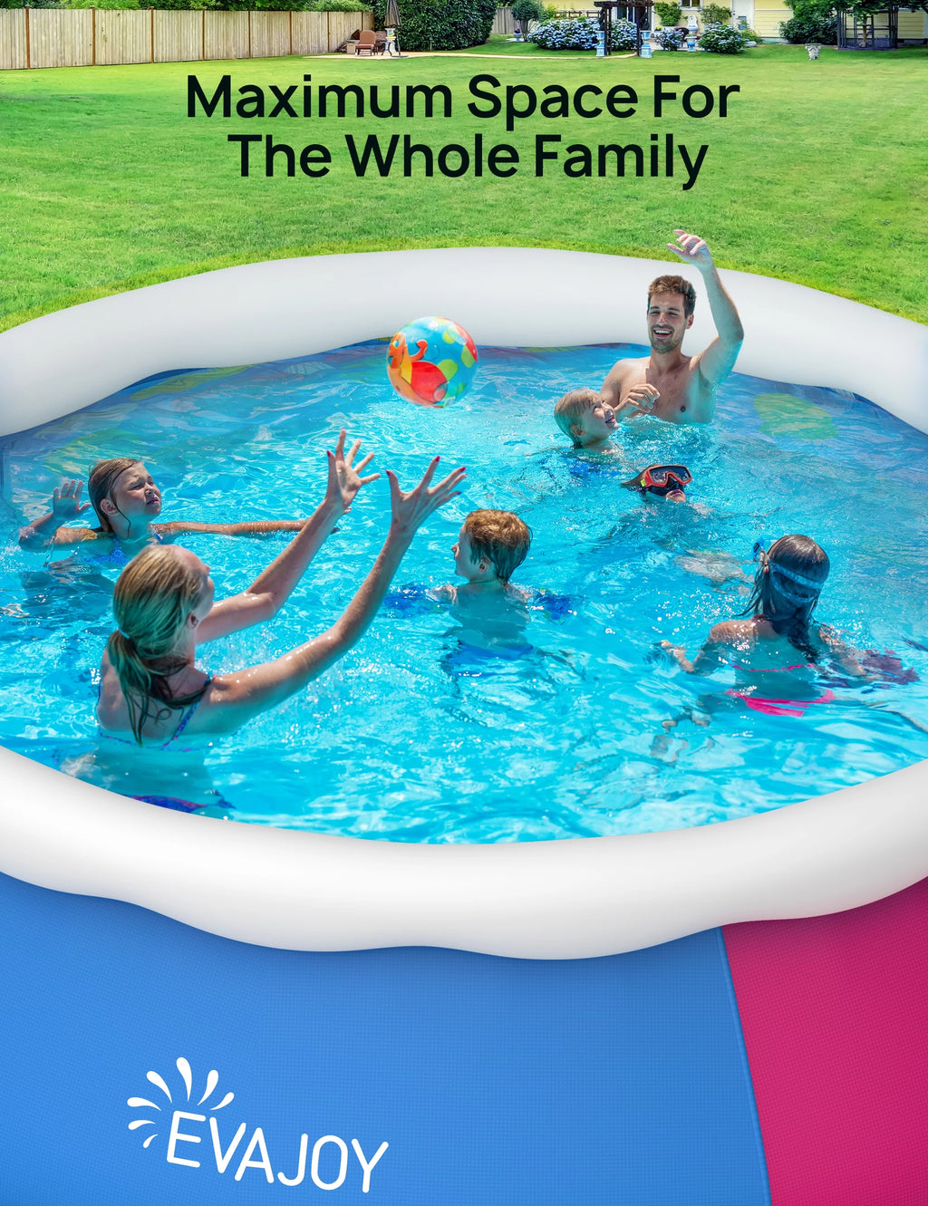 15ft 35in Above Ground Pool with Filter Pump J26487