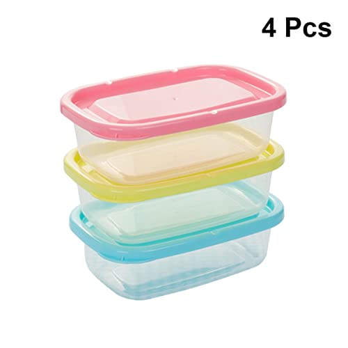 8pcs Plastic Food Storage Containers with Lids L1204