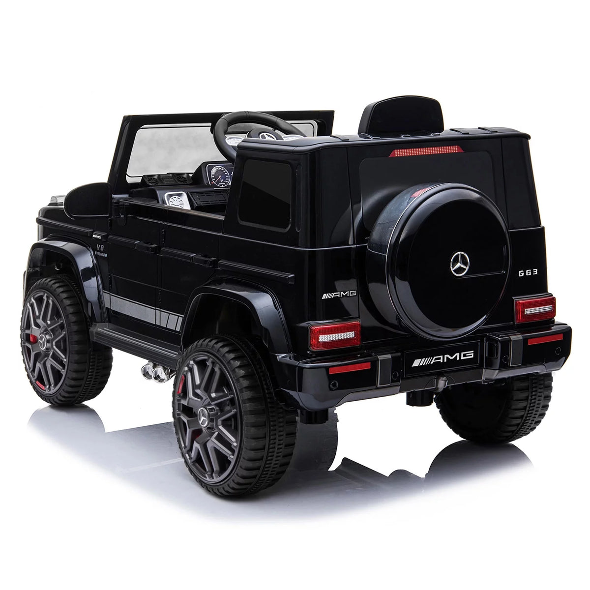 Black Children Ride On Car with Parent Remote Control X87223