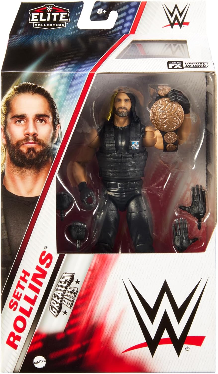 6-inch WWE Action Figure with 25 Articulation Points P489