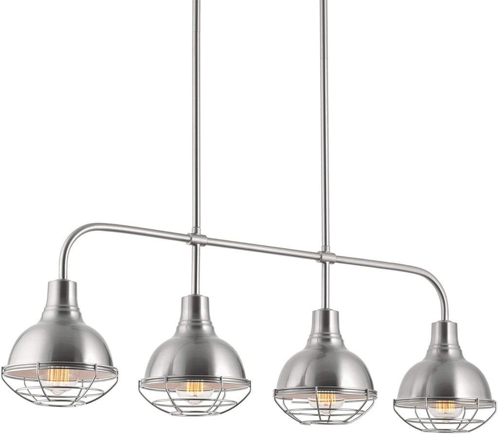 3-Light Brushed Nickel Vanity Light N8427