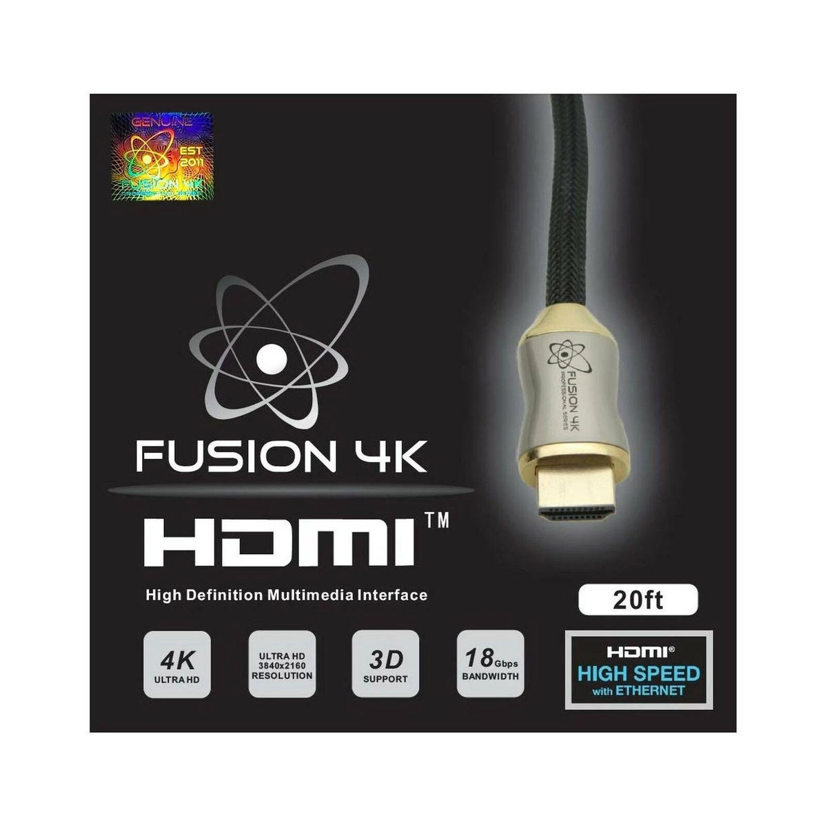 4K HDMI Cable 20 Feet E394091