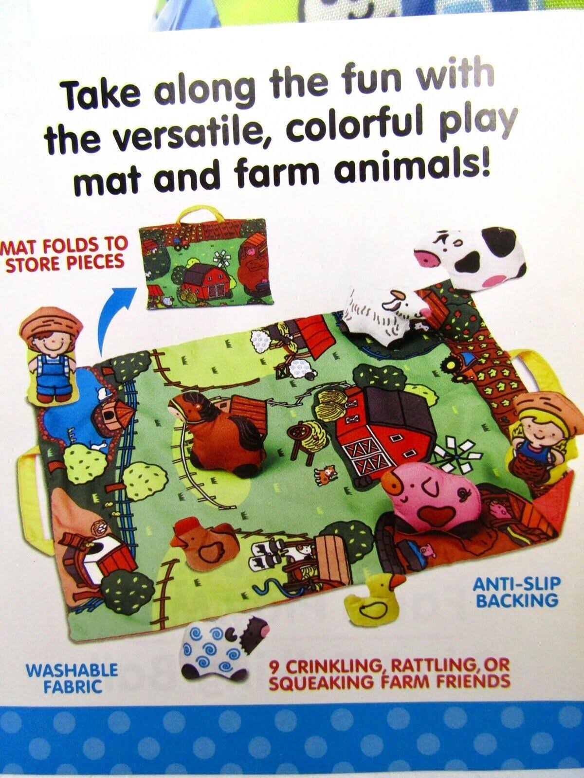2-in-1 Talking Ball and Take-Along Farm Play Mat V91698