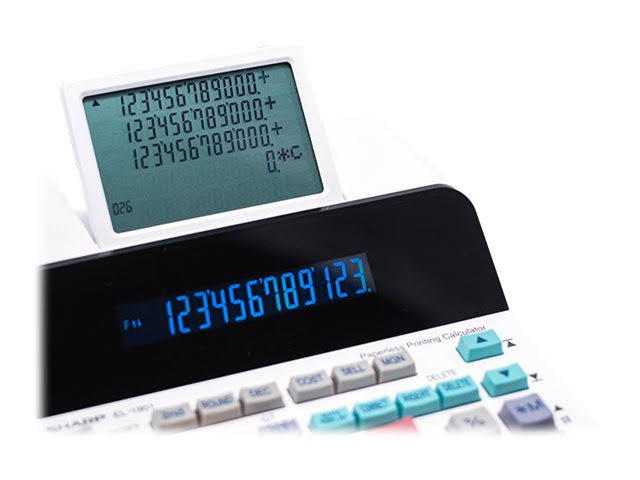 12-Digit LCD Paperless Printing Calculator W3377