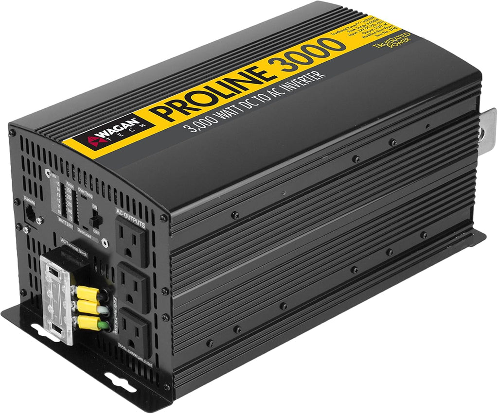 3000 Watt Power Inverter with Remote Control 6000 Watt Surge Peak Power converter D168169