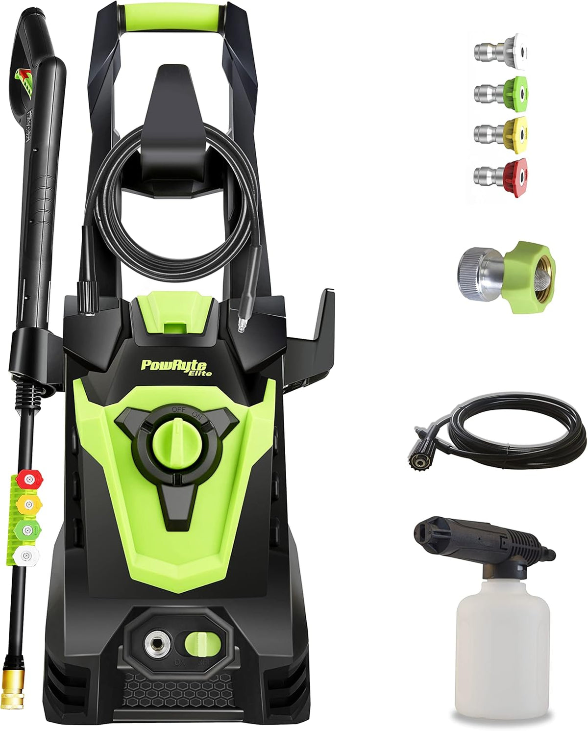 2200 PSI 2.0 GPM Electric Pressure Washer with 4 Nozzles Foam Cannon U567