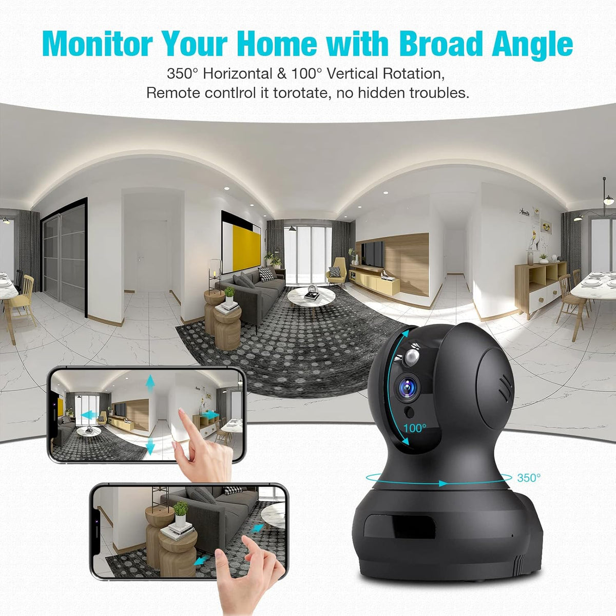 2K Indoor Camera with 2-Way Audio P506467