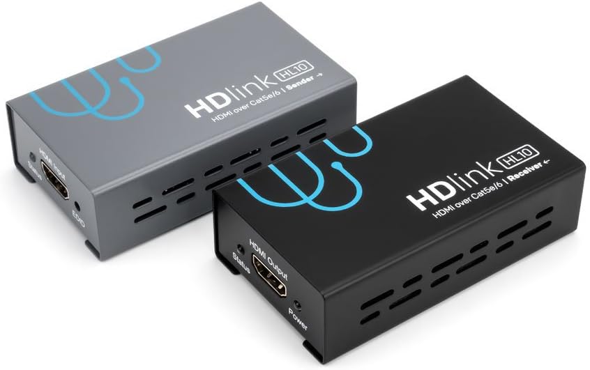 1x4 HDMI Extender Splitter Over cat5e/6, 160 ft, Black M719