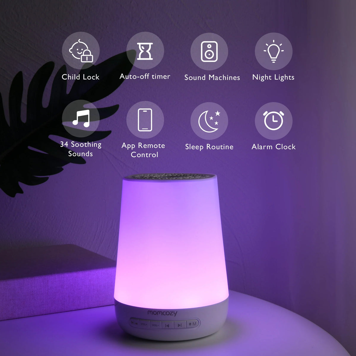 Baby Sound Machine with Night Light R565363