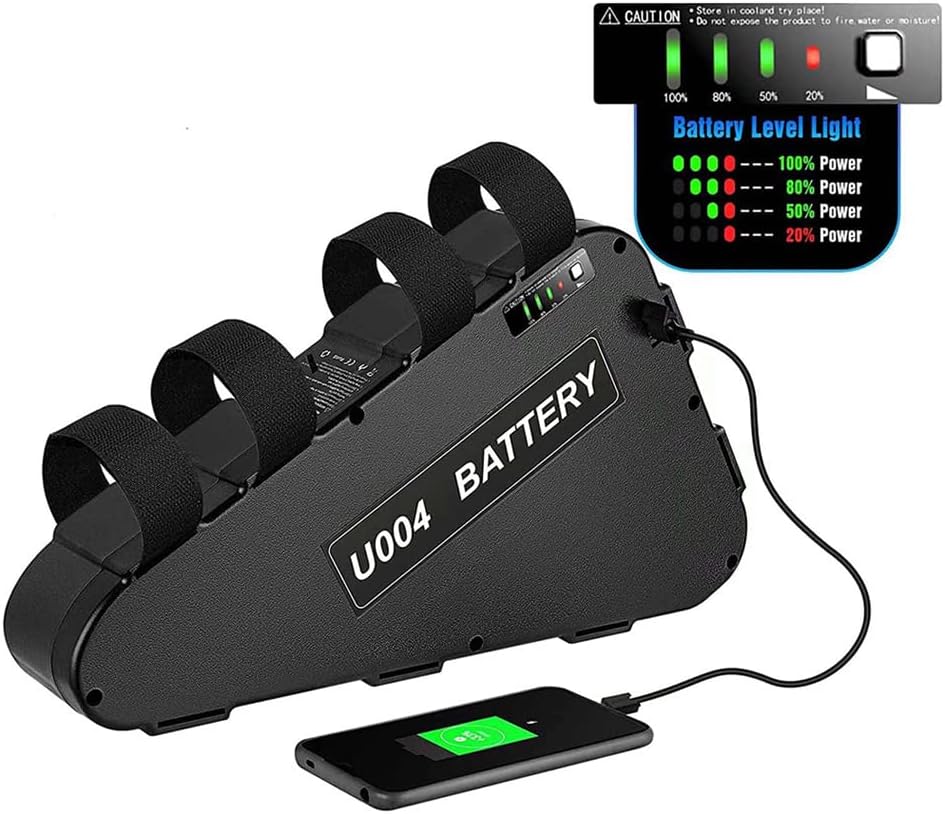 72V / 48V / 52V 28.8Ah / 24Ah / 20Ah Electric Bike Lithium Battery with Charger & BMS Board P6258