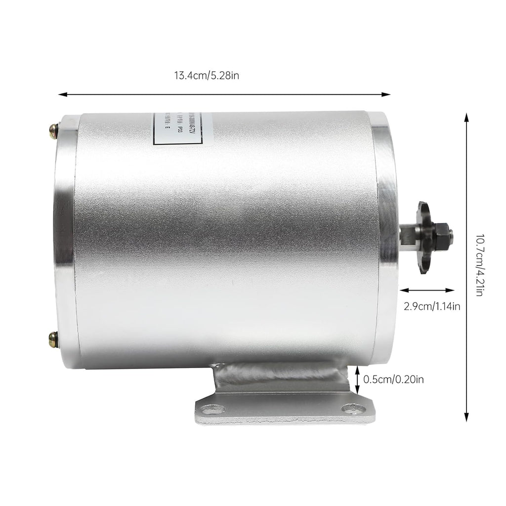 48-72V 3000W Brushless Motor Kit with Controller & Throttle T814109