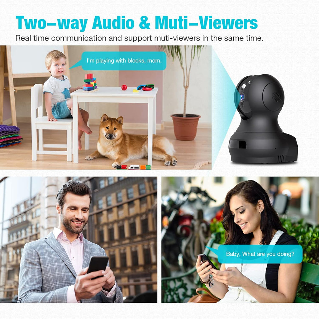 2K Indoor Camera with 2-Way Audio P506467