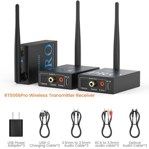 3-in-1 2.4Ghz Wireless Audio Transmitter Receiver Q987