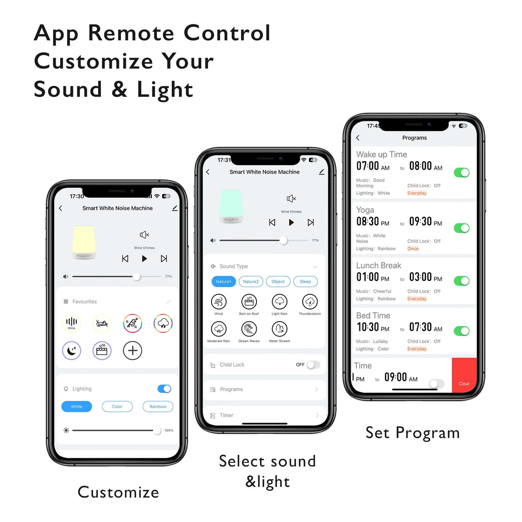 Baby Sound Machine with Night Light R565363
