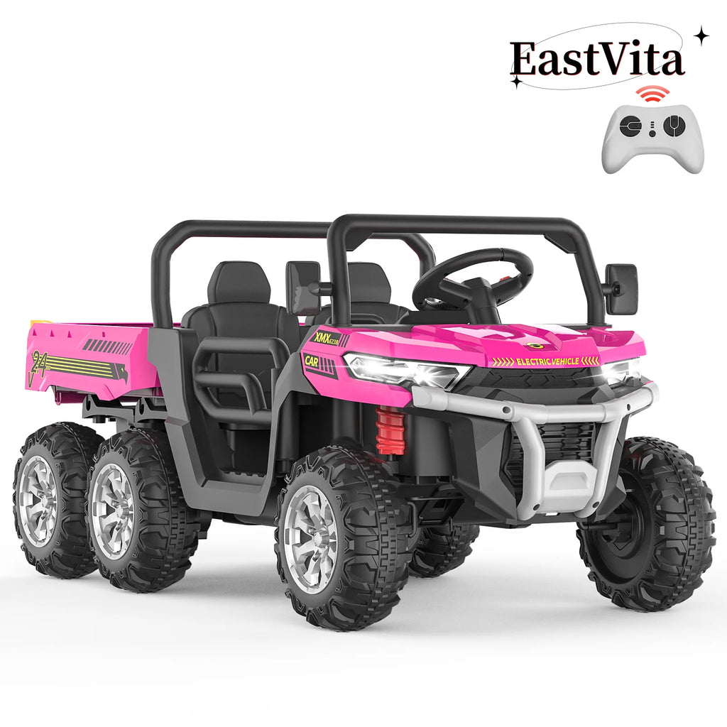 24V 6 Wheels Electric Ride on Tractor Dump Truck G849