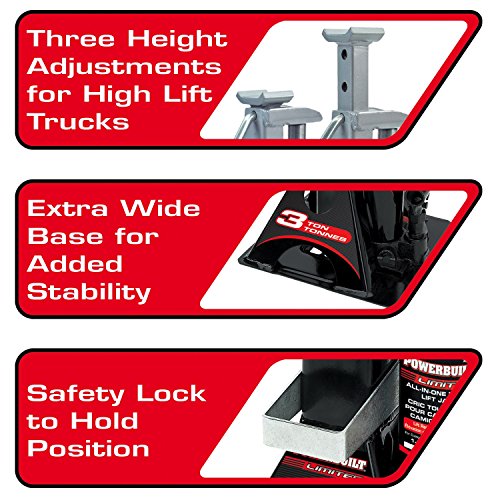 3 Ton Bottle Jack and Jack Stands T43902