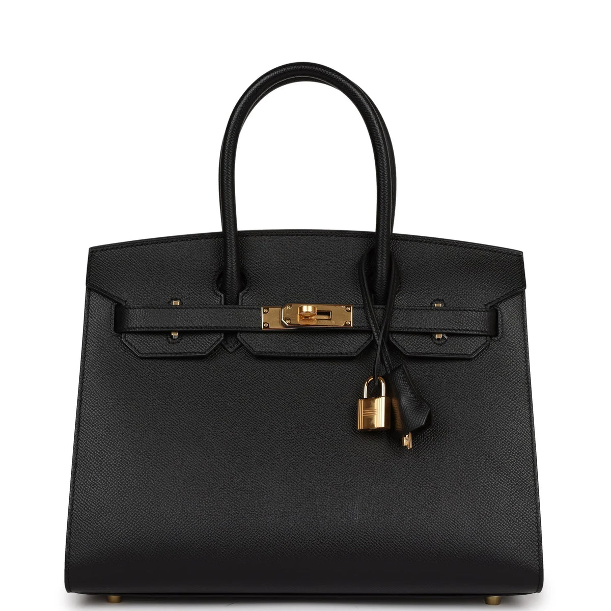 Black Leather Handbag L71299