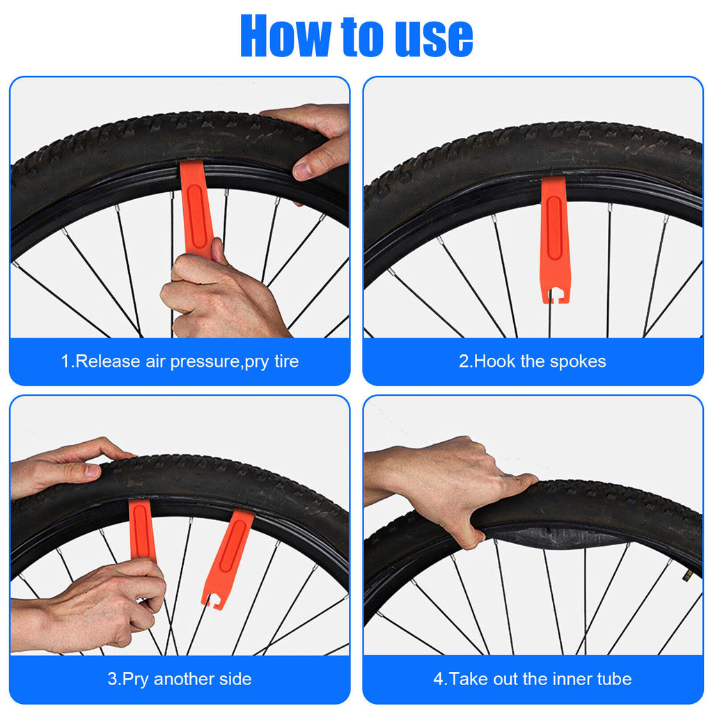 Bicycle Tire Change Levers Tool Set, 4 Pcs Z711