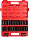 1/2 Inch Drive Master Impact Socket Set, 29-Piece, Cr-Mo Steel V11073