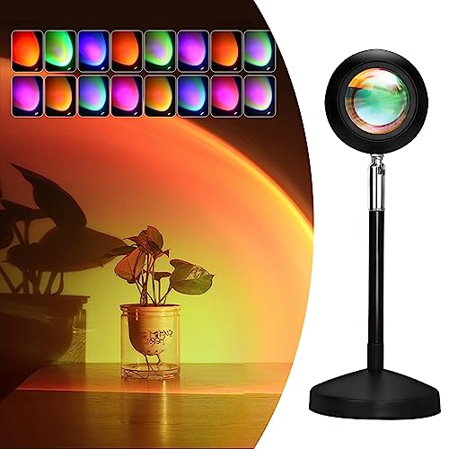 16 Colors 4 Modes Sunset Projection Lamp P557