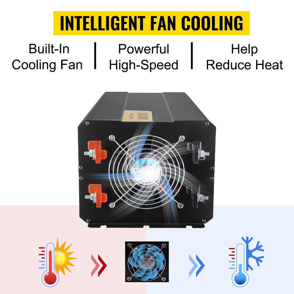 5000 Watt Pure Sine Wave Power Inverter X937592