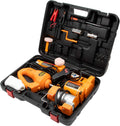 3 Ton Electric Car Jack with Electric Wrench and Inflator Pump A1299