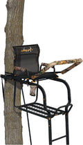 20' Height Steel Ladder Stand with Padded Shooting Rest A300