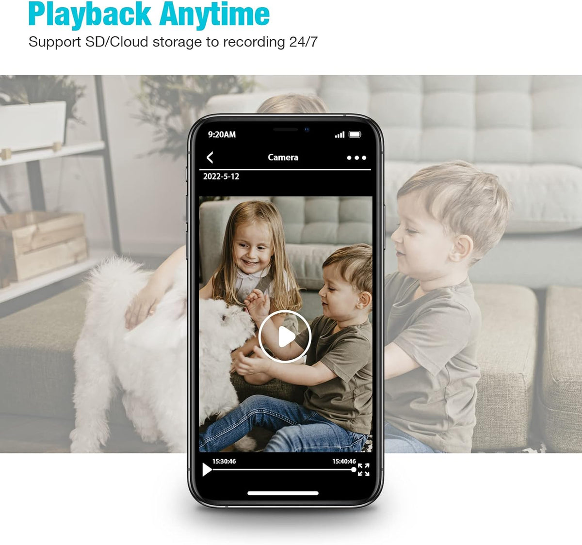 2K Indoor Camera with 2-Way Audio P506467