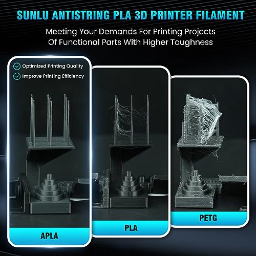 Black PLA 3D Printer Filament 1.75mm 1KG G131