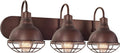 3-Light Brushed Nickel Vanity Light N8427