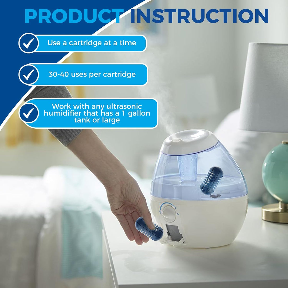 20 Pack Demineralization Cartridge for Humidifier R4933