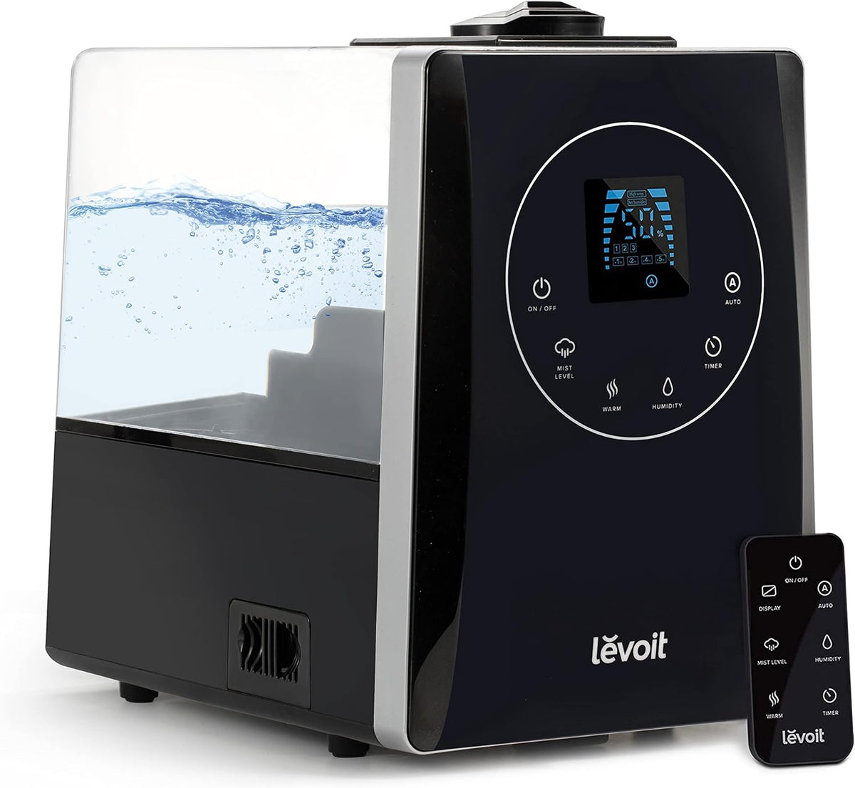 Air Purifier and Ultrasonic Humidifier Bundle with 3-in-1 Filter P89462