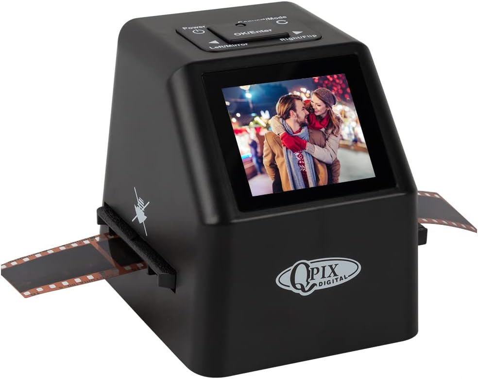 Black 16MP Film Scanner with 2.4 LCD Screen S264
