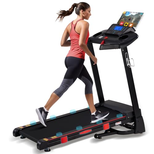 15% Auto Incline Treadmill, 10 MPH Speed, 3.0 HP, 18" Wider Belt S4381