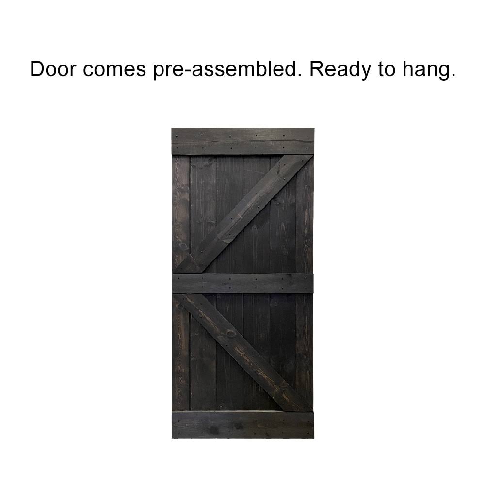 42 in. x 84 in. Solid Pine Wood Interior Sliding Barn Door Slab R1508