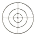30 Triple-Ring Stainless Steel Fire Pit Ring Burner W136821