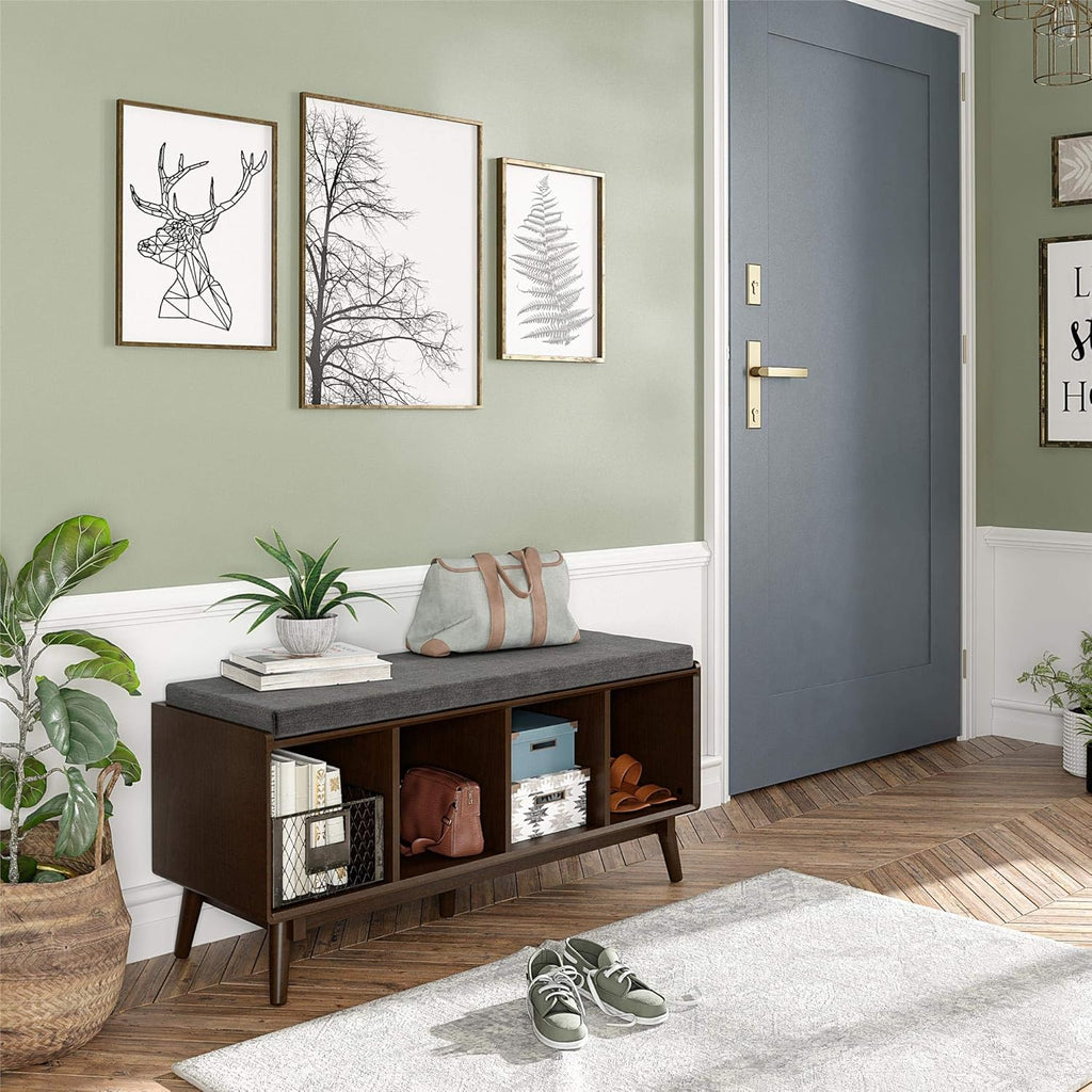 4 Shelf Walnut Bookcase G378786