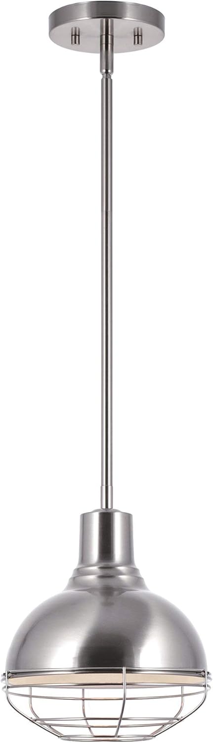 3-Light Brushed Nickel Vanity Light N8427