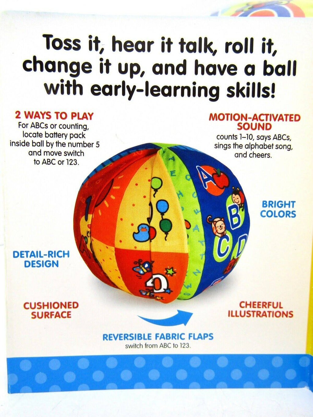 2-in-1 Talking Ball and Take-Along Farm Play Mat V91698